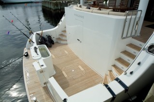 SEA LEGEND - Aft Dining and Swim Platform